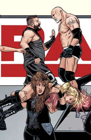 WWE #22 (Schoonover Raw Connecting Cover)