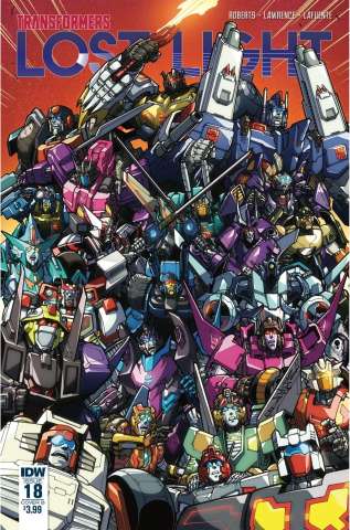 The Transformers: Lost Light #18 (Milne Cover)