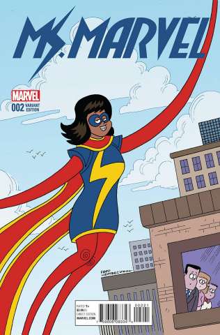 Ms. Marvel #2 (Hembeck Cover)