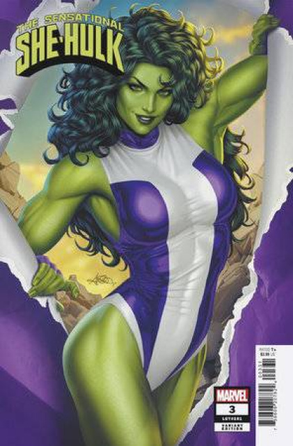 The Sensational She-Hulk #3 (Kaare Andrews Cover)