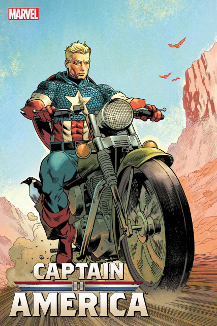 Captain America #9 (Mike Hawthorne Cover)
