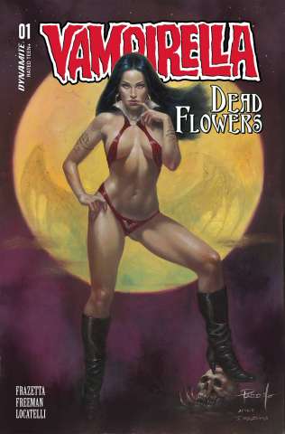Vampirella: Dead Flowers #1 (Parrillo Foil Cover)