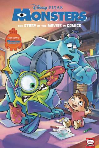 Monsters Inc. & Monsters University: The Story of the Movie in Comics