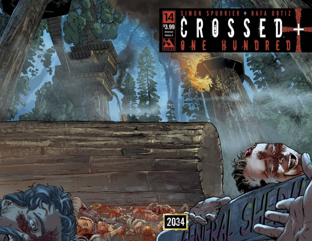 Crossed + One Hundred #14 (American History X Wrap Cover)