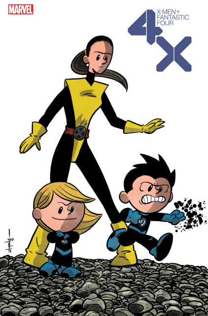 X-Men + Fantastic Four #3 (Eliopoulos Cover)