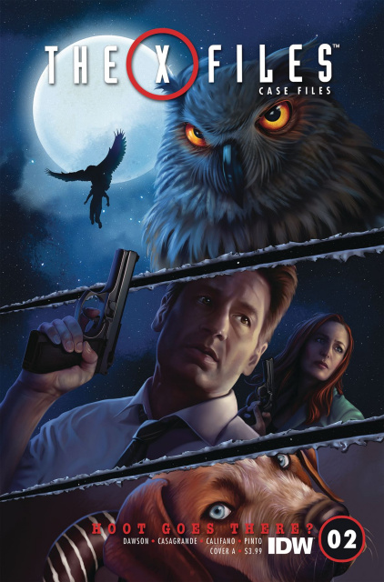 The X-Files Case Files: Hoot Goes There? #2 (Nodet Cover)