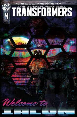 The Transformers #4 (10 Copy Veregge Cover)