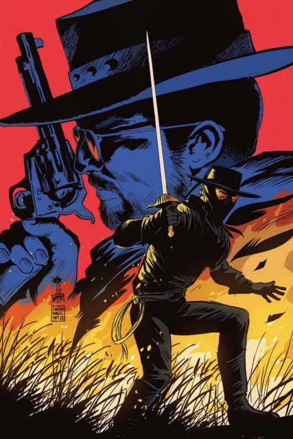 Django / Zorro #2 (15 Copy Francavilla Virgin Cover)