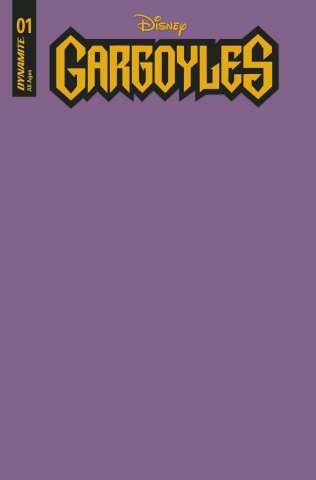 Gargoyles #1 (Gargoyles Purple Blank Authentix Cover)