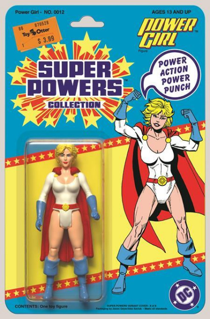 Power Girl #12 (Jason Geyer & Alex Saviuk DC Super Powers Card Stock Cover)