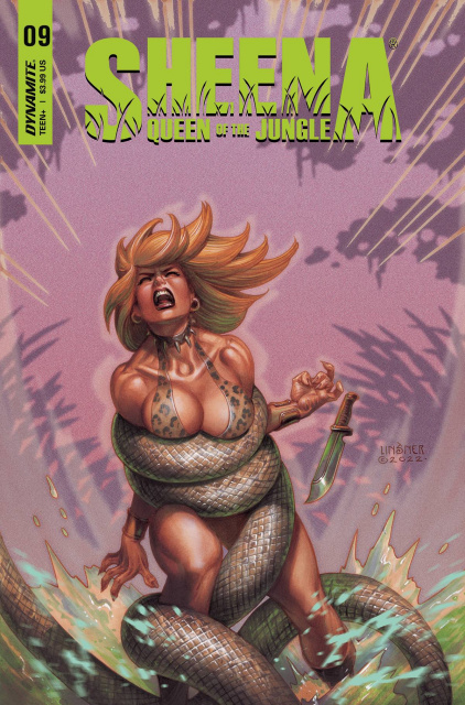 Sheena: Queen of the Jungle #9 (Linsner Cover)