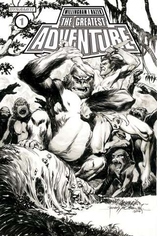 The Greatest Adventure #1 (20 Copy Morales B&W Cover)