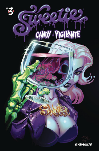 Sweetie: Candy Vigilante #3 (Rock Album Homage Cover)