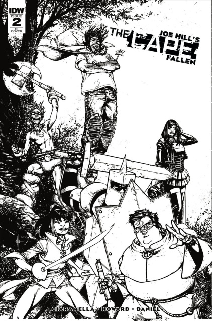 The Cape: Fallen #2 (10 Copy Howard Cover)