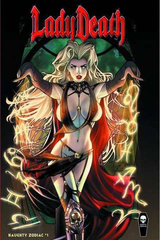 Lady Death: Zodiac #1 (All Naughty Cover)