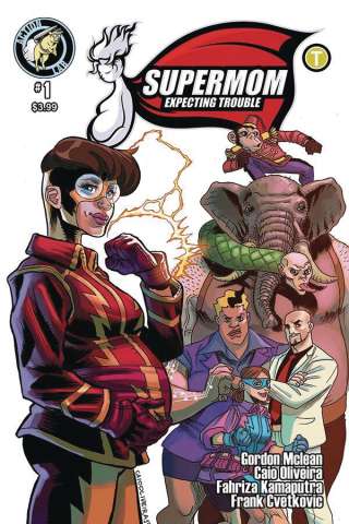 Supermom: Expecting Trouble #1 (Oliveira Cover)