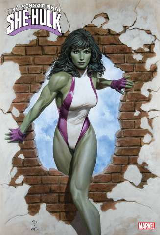 The Sensational She-Hulk #1 (Adi Granov Homage Cover)