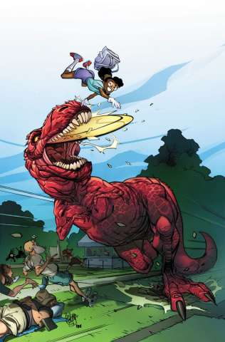 Moon Girl and Devil Dinosaur #13 (Ferry Cover)