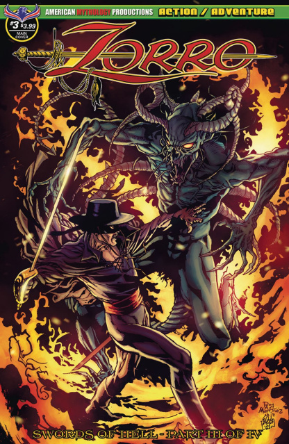 Zorro: Swords of Hell #3 (Martinez Cover)