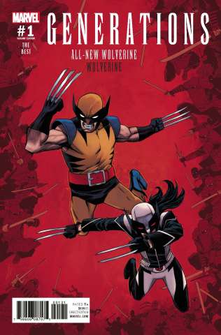 Generations: Wolverine & All-New Wolverine #1 (Shalvey Cover)