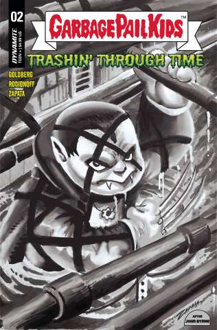 Garbage Pail Kids: Trashin' Through Time #2 (10 Copy Zapata Cover)