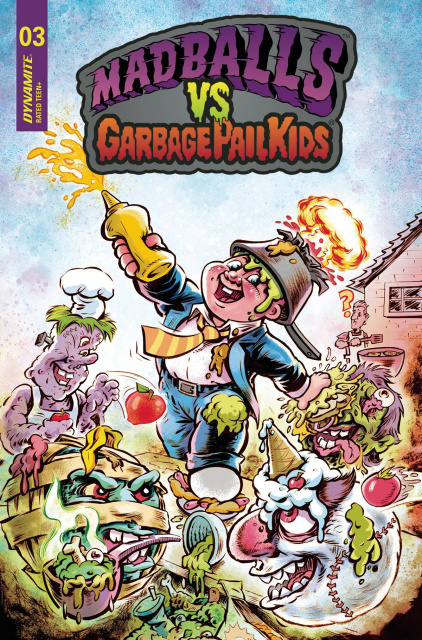 Madballs vs. Garbage Pail Kids #3 (Crosby Cover)