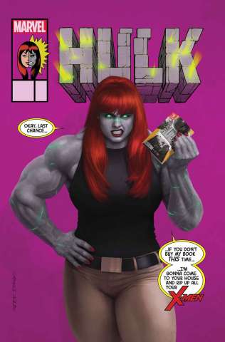 Hulk #7 (Rahzzah Mary Jane Cover)