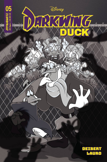 Darkwing Duck #5 (10 Copy Forstner B&W Cover)