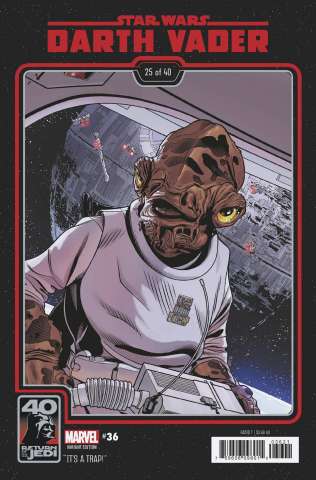 Star Wars: Darth Vader #36 (Return of the Jedi 40th Anniversary Cover)