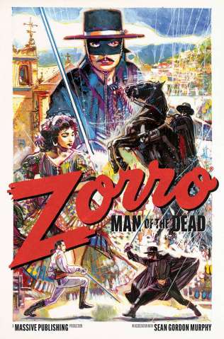 Zorro: Man of the Dead #2 (Movie Homage Cover)