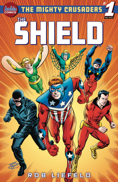 Mighty Crusaders: The Shield (Jerry Ordway Cover)