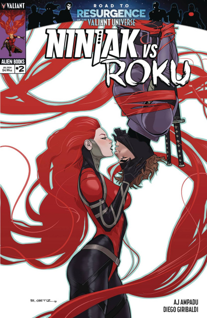 Ninjak vs. Roku #2 (Ortiz Cover)