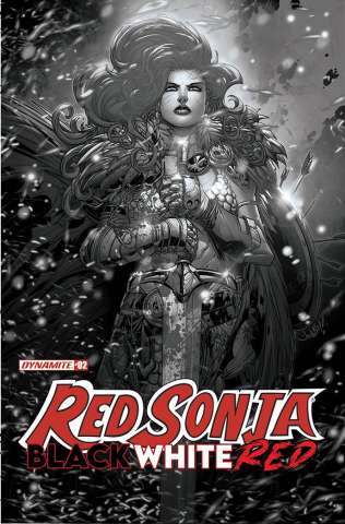 Red Sonja: Black, White, Red #2 (25 Copy Meyers B&W Cover)