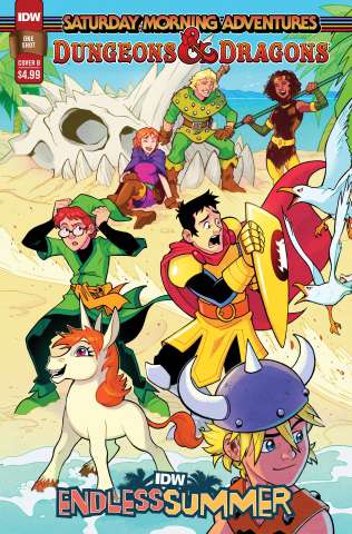 Dungeons & Dragons: Saturday Morning Adventures IDW Endless Summer (Lawrence Cover)