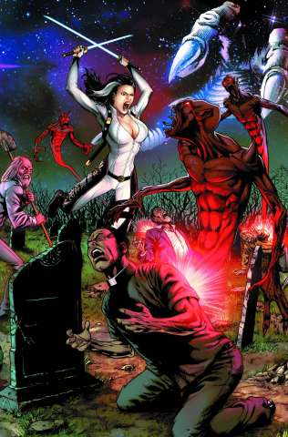 Grimm Fairy Tales: Demons Unseen #1 (Spay Cover)