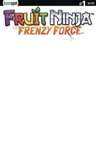 Fruit Ninja: Frenzy Force #1 (Blank Sketch Cover)