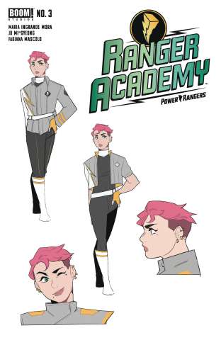 Ranger Academy #3 (Character Design Mi-Geyong Cover)