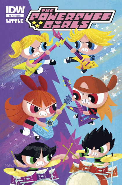 The Powerpuff Girls #9 (Subscription Cover)