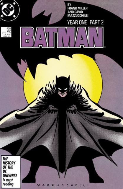 Batman #405 (Facsimile Edition David Mazzucchelli Cover)