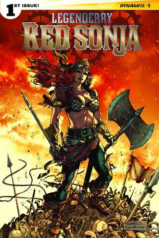 Legenderry: Red Sonja #1 (10 Copy Davila Cover)