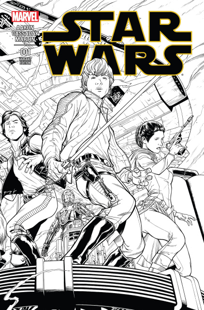 Star Wars #1 (Quesada Sketch Cover)