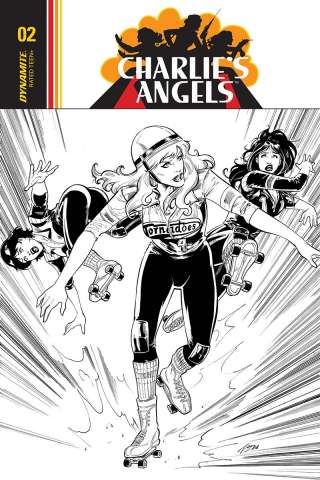 Charlie's Angels #4 (20 Copy Cifuentes B&W Cover)
