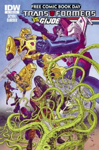Transformers vs. G.I. Joe Free Comic Book Day 2014