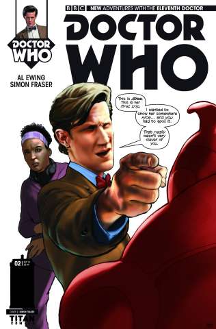 Doctor Who: New Adventures with the Eleventh Doctor #2 (25 Copy Fraser Stark Cover)