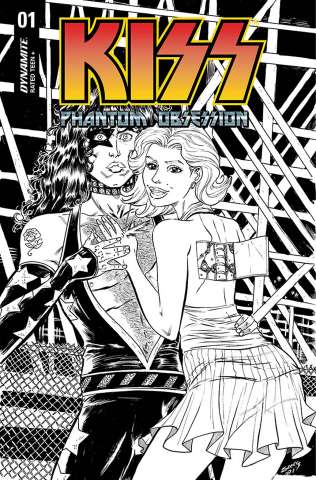 KISS: Phantom Obsession #1 (30 Copy Seeley Line Art Cover)