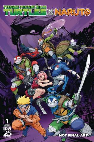 Teenage Mutant Ninja Turtles x Naruto #1 (Prasetya Cover)