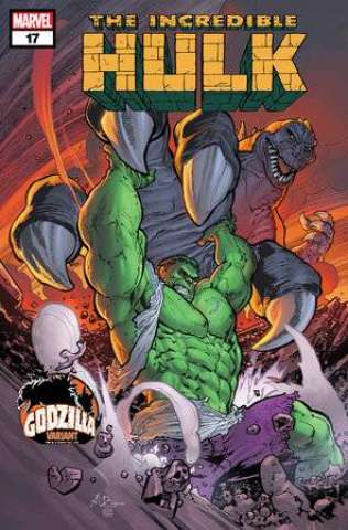 The Incredible Hulk #17 (Andrei Bressan Godzilla Cover)