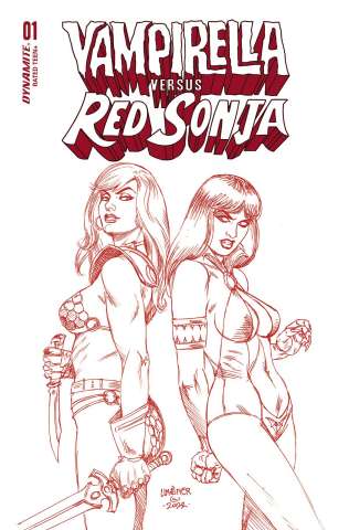 Vampirella vs. Red Sonja #1 (11 Copy Linsner Cover)