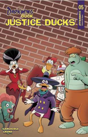 Justice Ducks #5 (Langridge Cover)