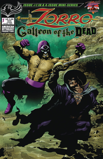 Zorro: Galleon of the Dead #1 (Martinez Cover)